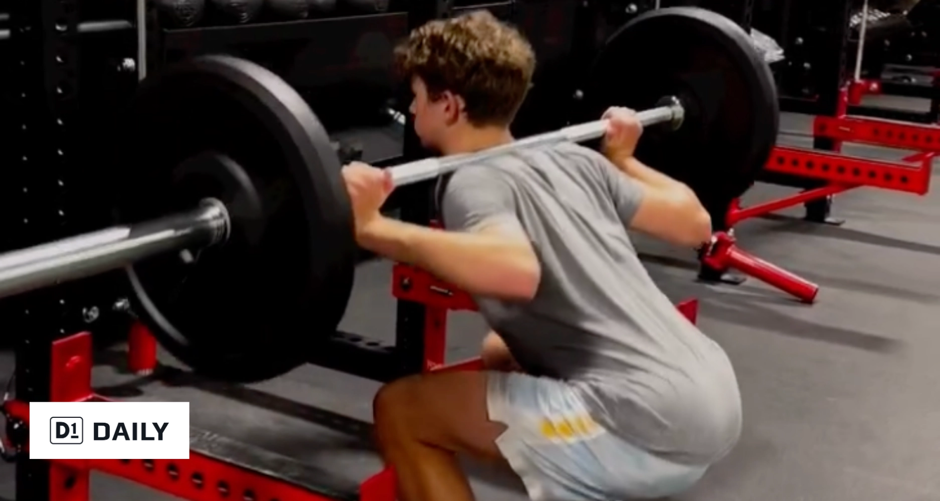 Kid lifting weight D1