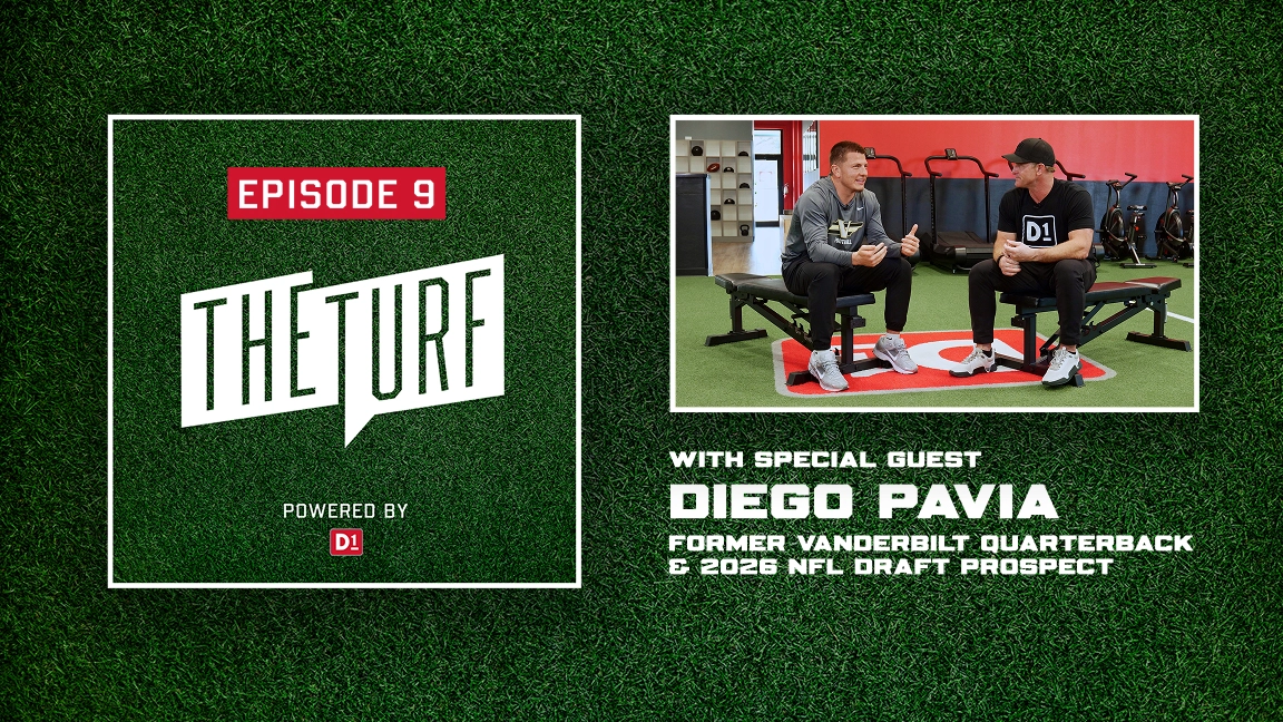 Diego Pavia, The Turf D1 Training