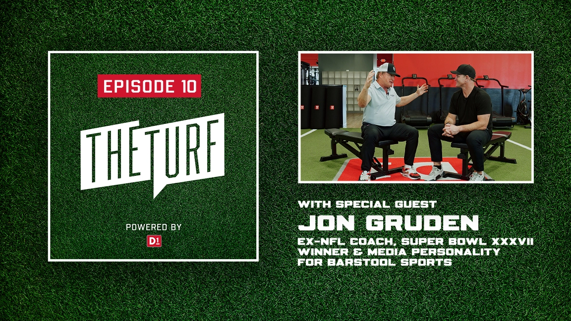 Jon Gruden, The Turf: Powered By D1