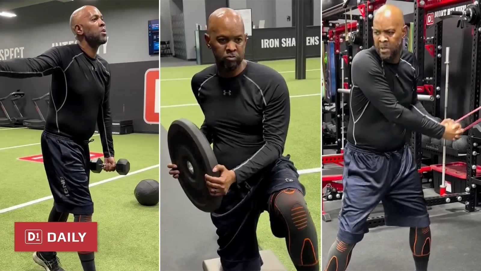 Corey Hodge, D1 Training