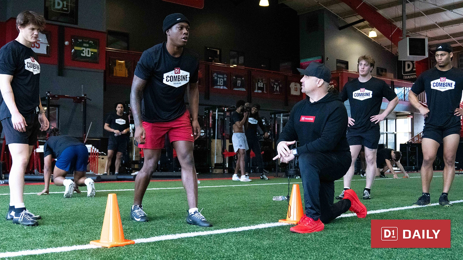 Clif Marshall, D1 Combine Training