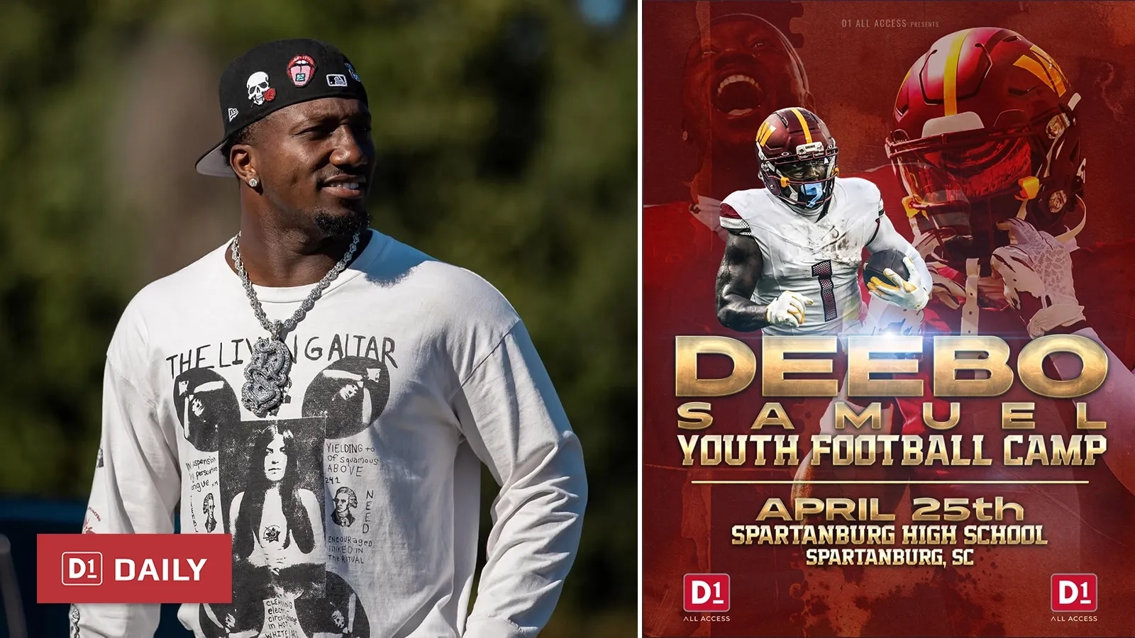Deebo Samuel, D1 Training