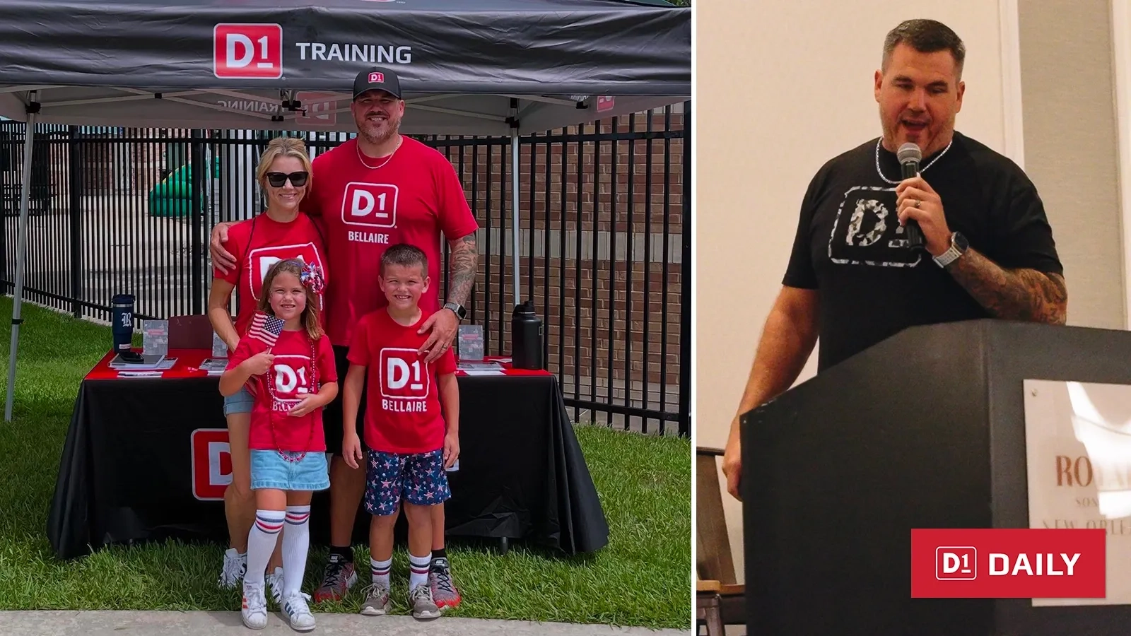 Hans Straub, D1 Training Bellaire
