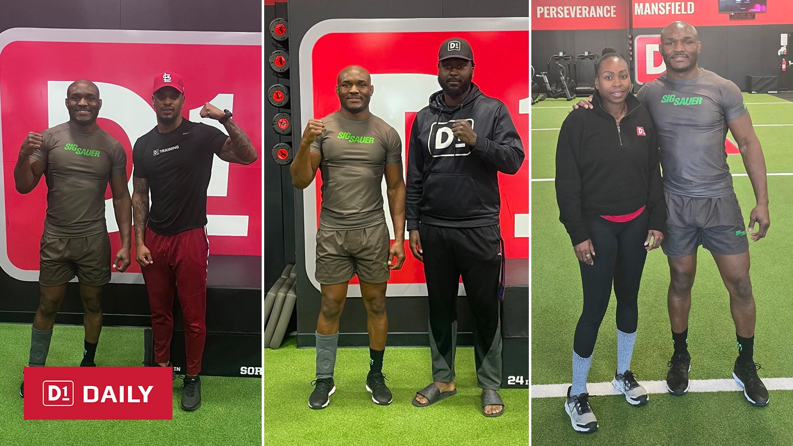 Kamaru Usman, D1 Training