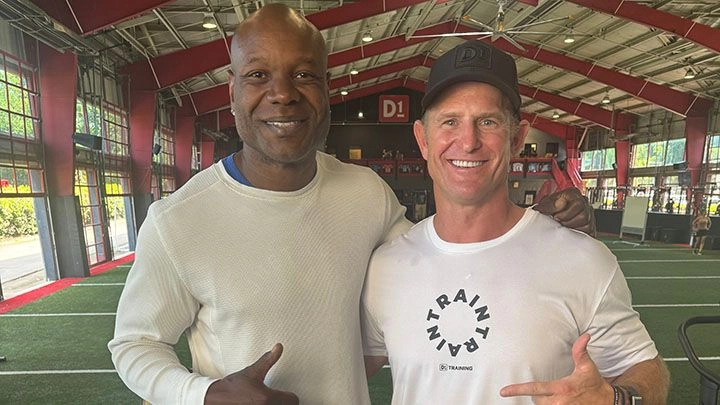 Keith Bulluck, Will Bartholomew, D1 Training