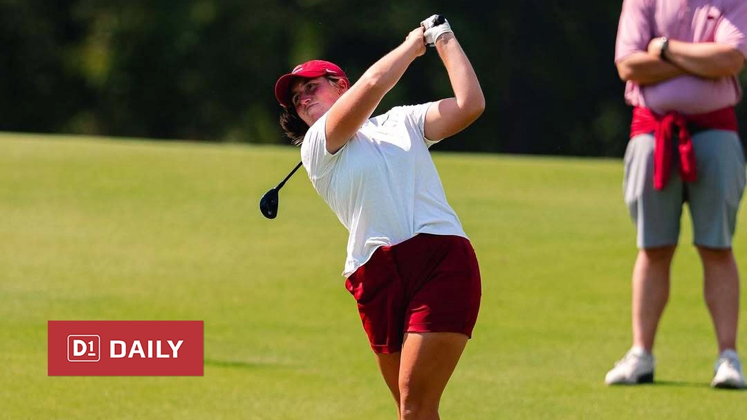 Arkansas golfer D1 Training