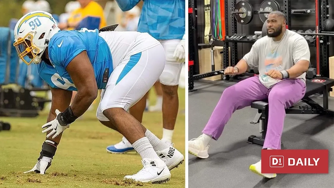 Chris Okoye Jr, D1 Training