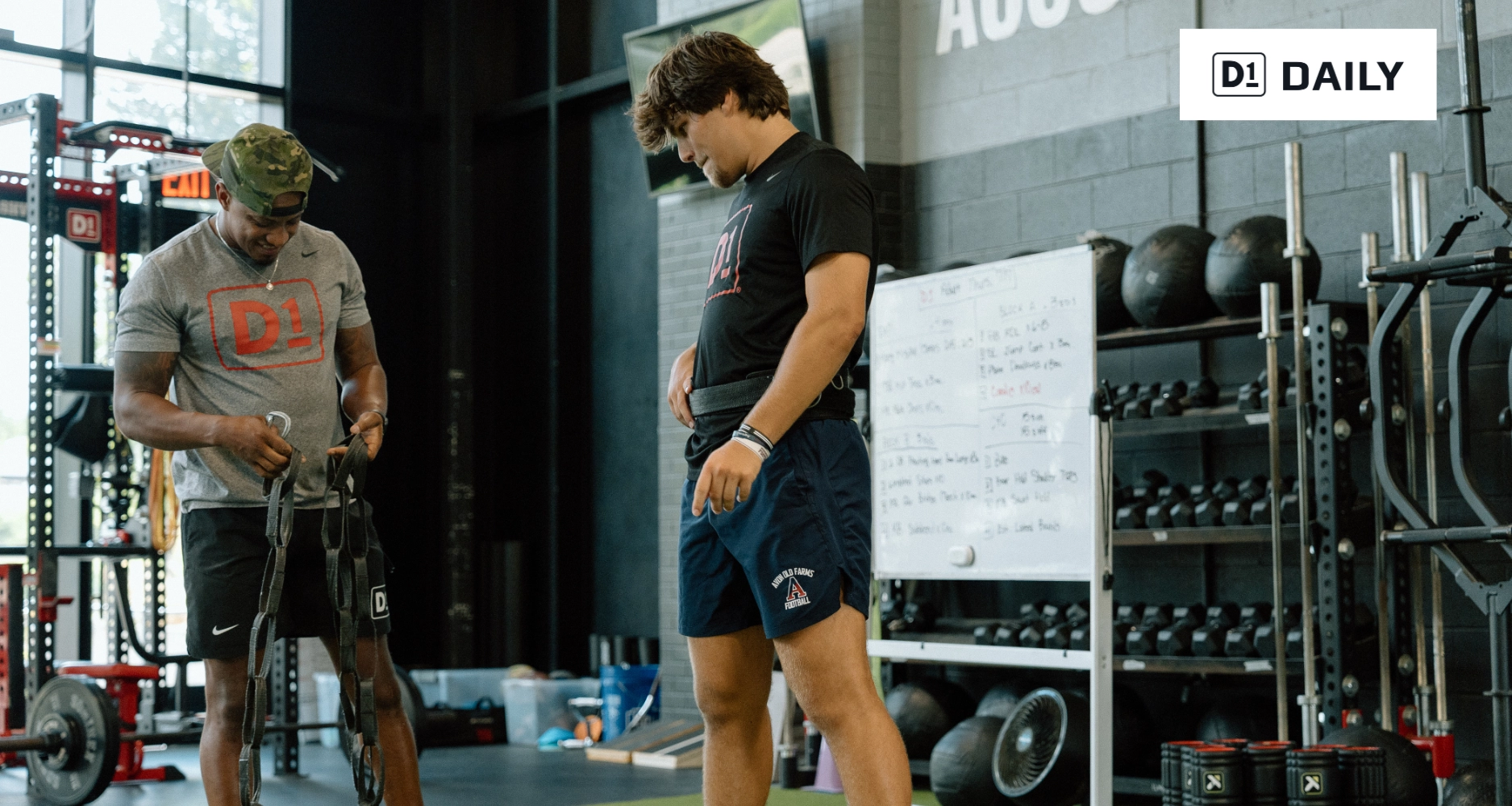 Luke Hutchinson, D1 Training