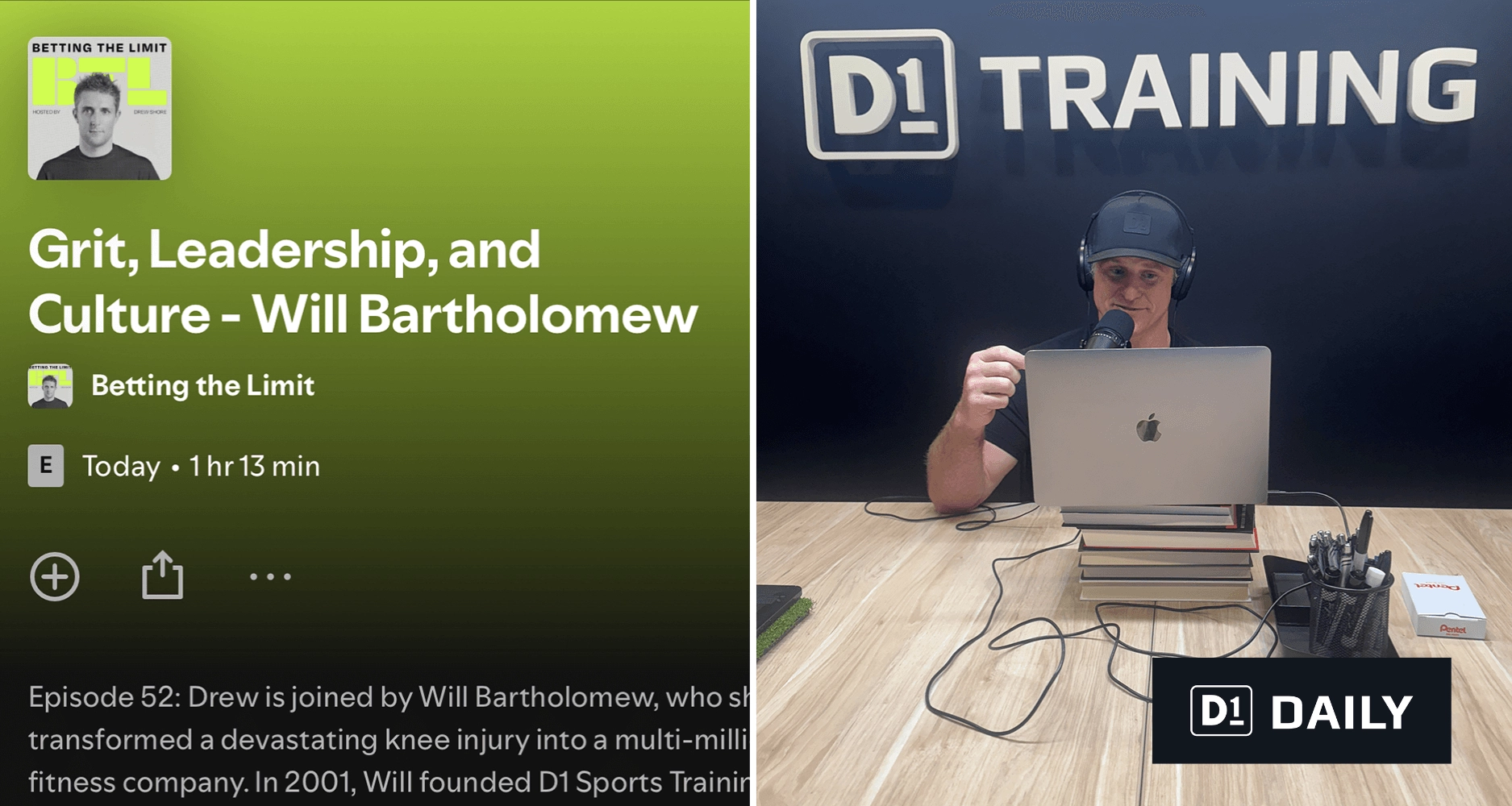Will on podcast