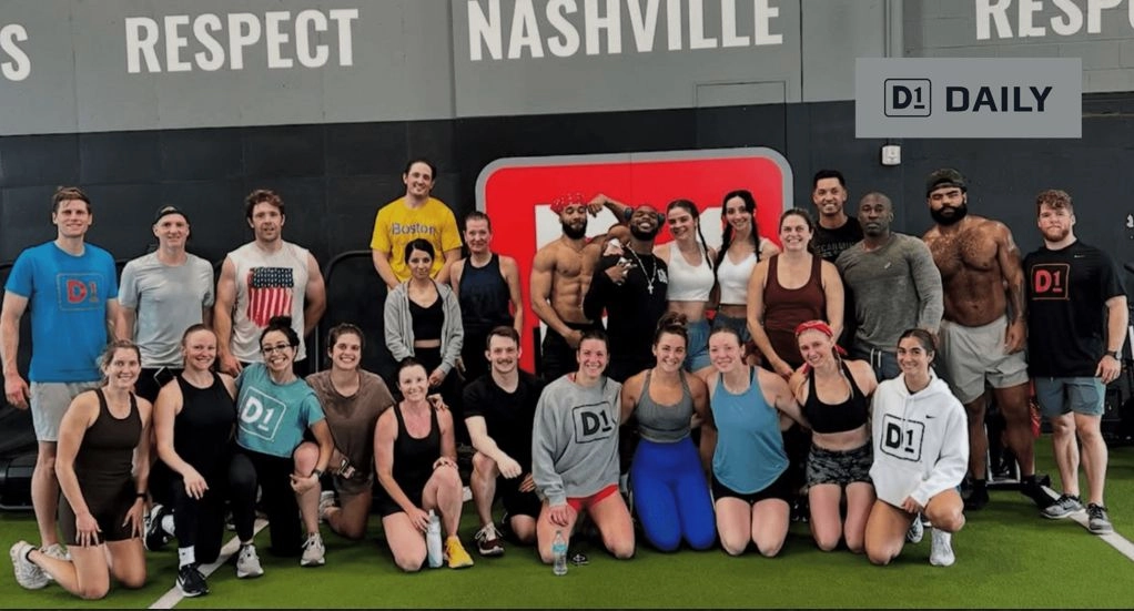 D1 West Nashville's crew after participating in the Memorial Day Murph
