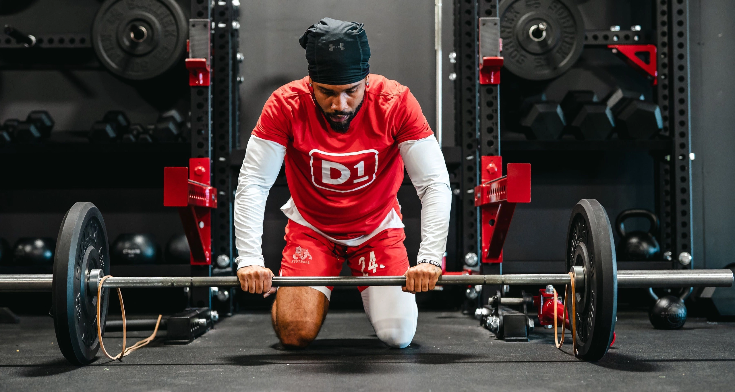 Photo of man training at D1