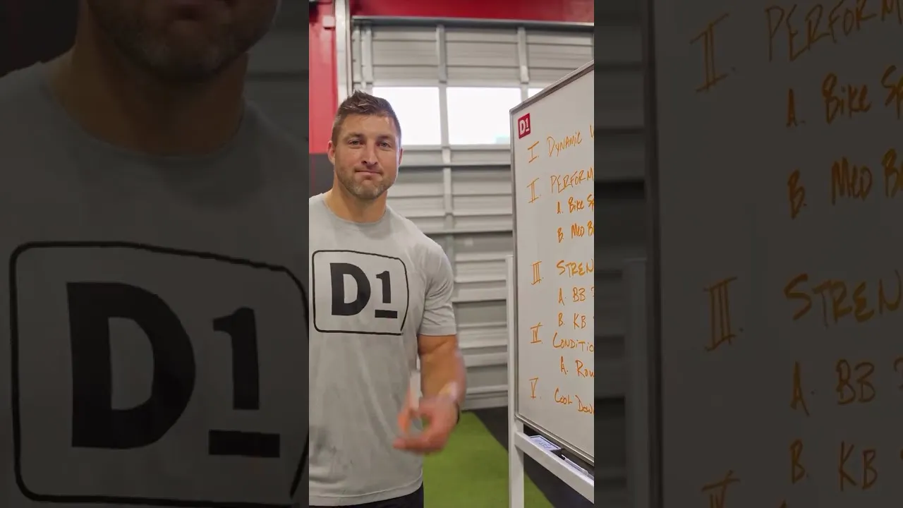 Tim Tebow on D1's 5-Star Training Program 