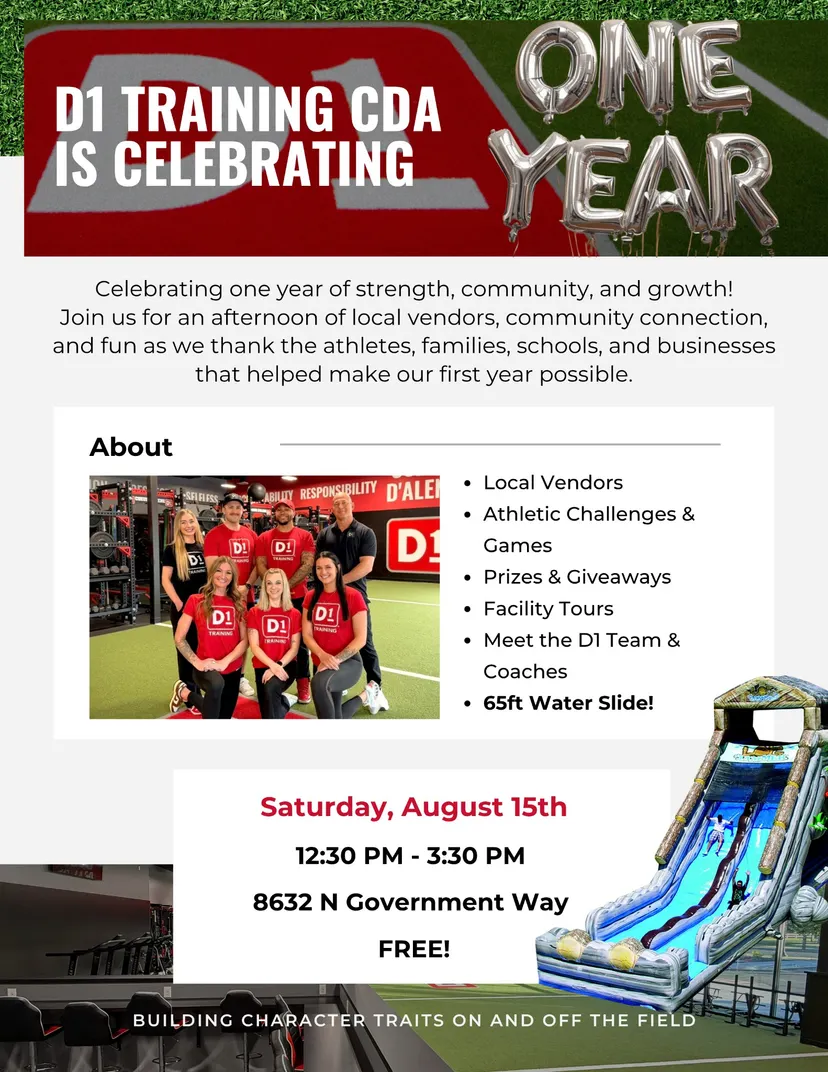 1 Year Anniversary Party