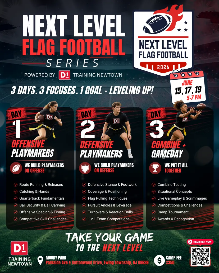 Next Level Flag Footbal Clinic - One Week Only