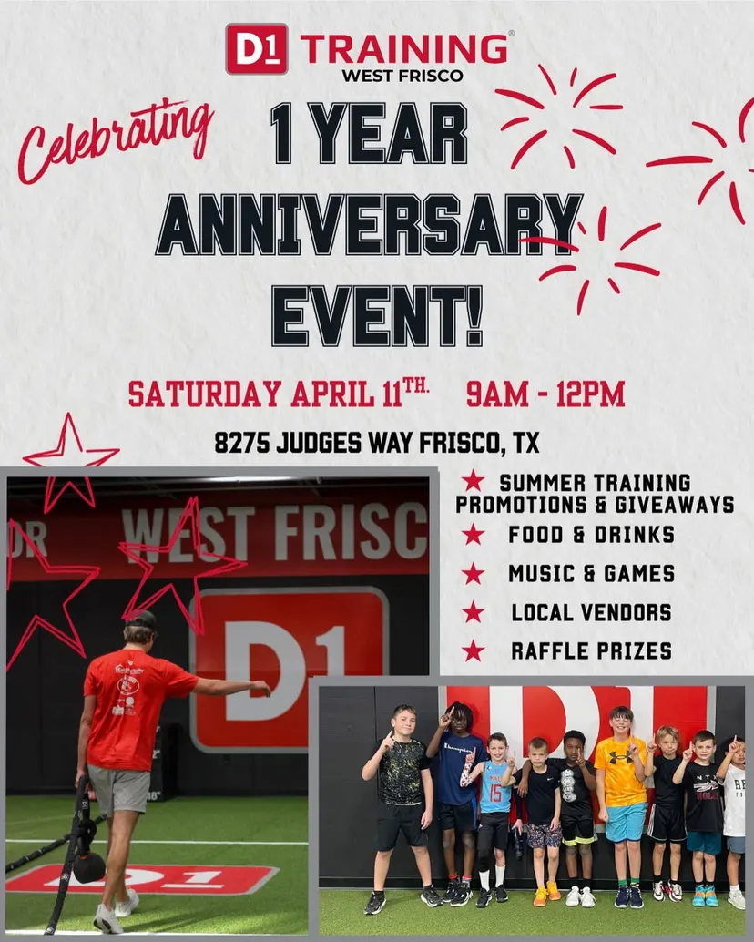 1 Year Anniversary Event