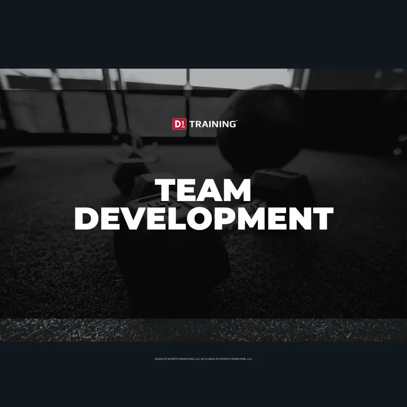 Team Development And Training