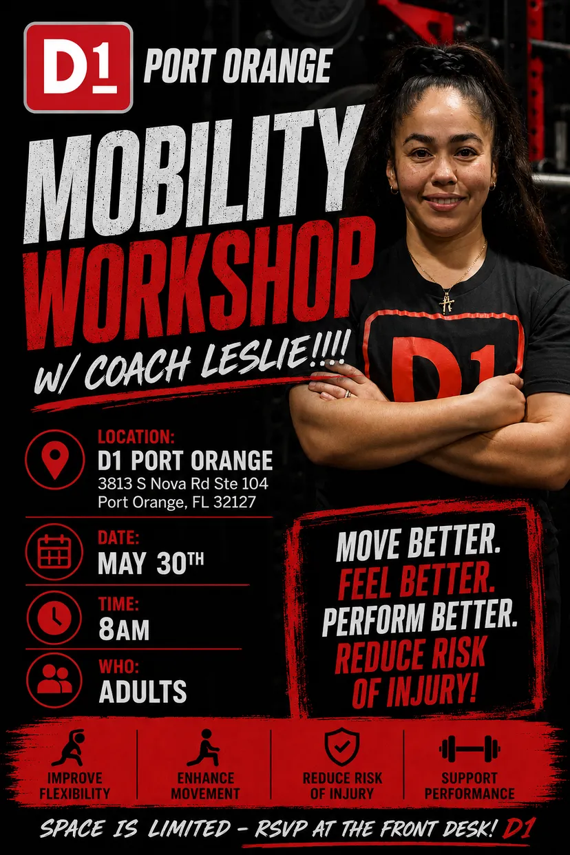 Mobility Workshop with Coach Leslie